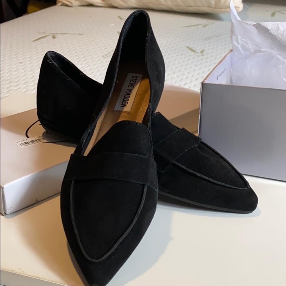 Black Steve Madden Flats